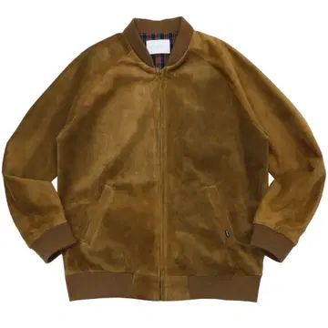 WHIMSY / SUEDE BOMBER JACKET BROWN