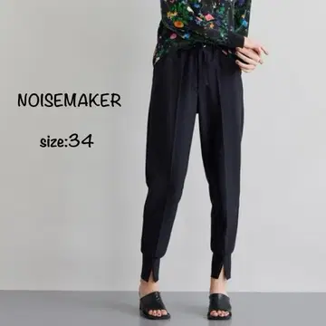 NOISEMAKER 프론트 슬릿 이지 조거 팬츠 34