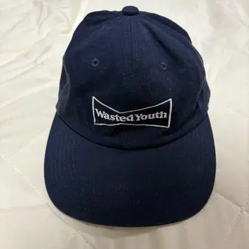 wasted youth 6패널 캡 네이비