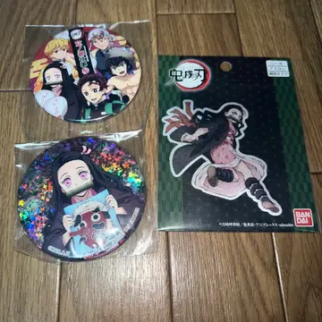 귀멸의 칼날 영화 마을 스탬프 랠리 쿄노 오시고토 3 캔뱃지 와펜