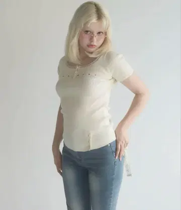 andmary Lacey mary logo tops ivory