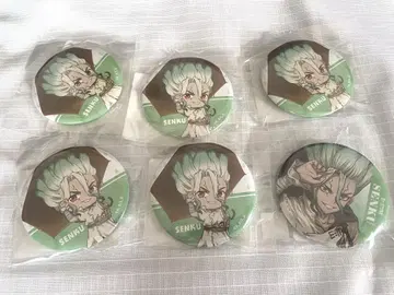 Dr.STONE 레이니데이 스크래치 캔 배지 이시가미 센쿠