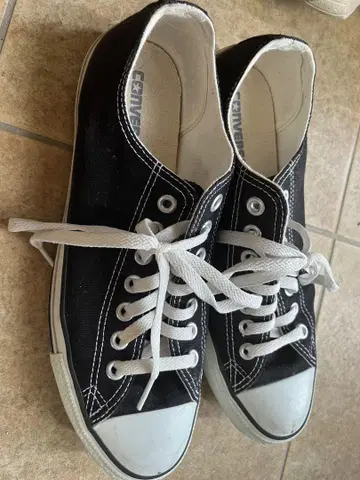 Converse All Star 블랙 로우컷