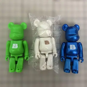 베어브릭 베이직 3체 세트 B