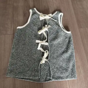 MOUSSY 마우지 TOWELIE KNIT TANK 그린