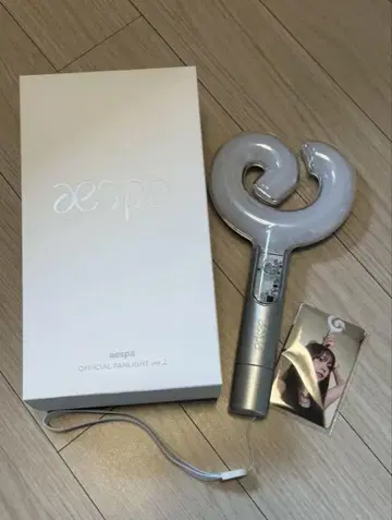 aespa 응원봉 ver.2 트레이딩 카드 포함