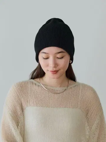 crewre 스트랩 핏 코튼 비니