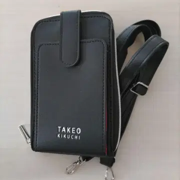 TAKEO KIKUCHI 블랙 숄더백