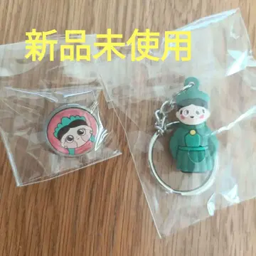 오사카 간사이 만박 헝가리관 키링 핀 배지 2세트