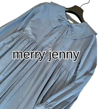 새상품급 merry jenny 메리제니 롱 원피스 리본 프릴