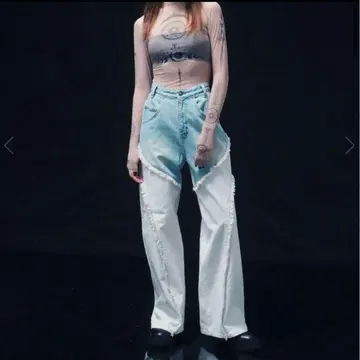 Melt the lady 스위치드 데님 팬츠 S 사이즈
