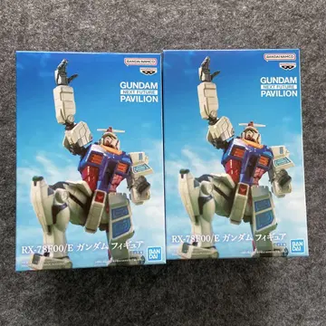 RX-78F00/E 건담 피규어 2개 세트 namco 한정판