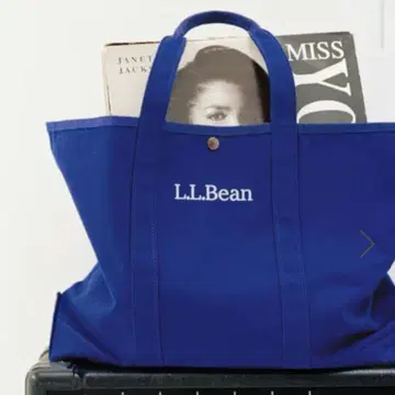 L.L.Bean for SALON 별주 글로서리 토트 블루