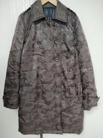 DAMA collection 카모 패턴 롱 다운 코트