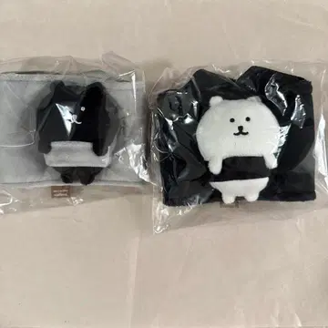 나가노의 곰 봉제 인형 드링크 홀더 2개 세트 나가노 캐릭터즈