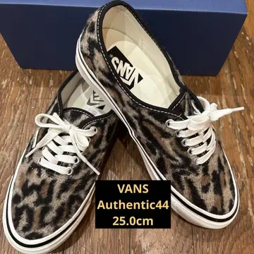 미사용 새상품 VANS Lx Authentic 레오파드 25.0cm