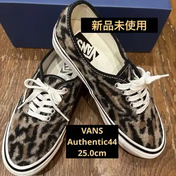 미사용 새상품 VANS Lx Authentic 레오파드 25.0cm
