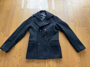 블랙 피 코트 M 사이즈