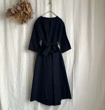 레어 다니엘라 그레지스 코튼 볼륨 드레스 원피스 벨트 포함