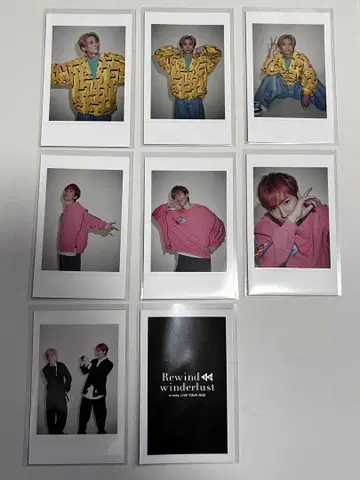 w-inds. 인스턴트 포토 카드 7매 세트