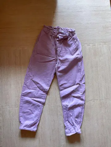 ZARA 라벤더 캐주얼 팬츠 하이웨스트