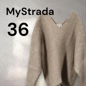 MyStrada MyStrada 넥 스웨터 오버 사이즈