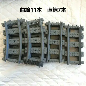 LEGO 레일 세트 3 곡선 11개 직선 7개