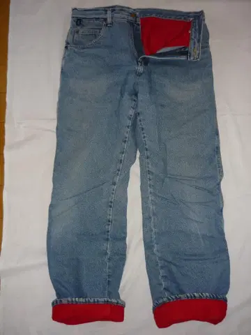 랭글러 안감 부착 데님 팬츠 유즈드