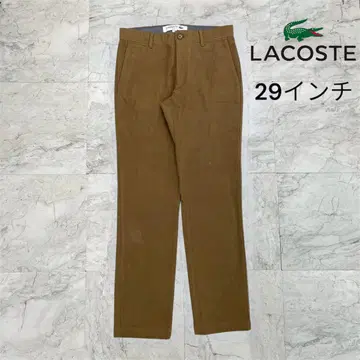 라코스테 캐주얼 팬츠 29인치 슬림핏 남성용 여성용