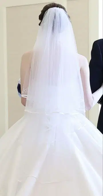 웨딩 베일 화이트 디즈니 앰버서더 호텔