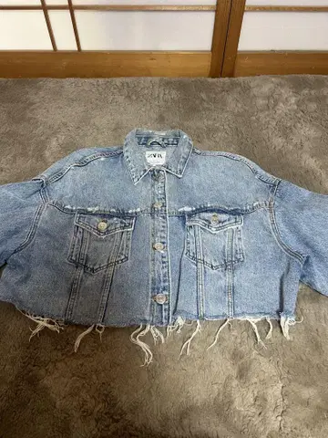 ZARA 데님 자켓