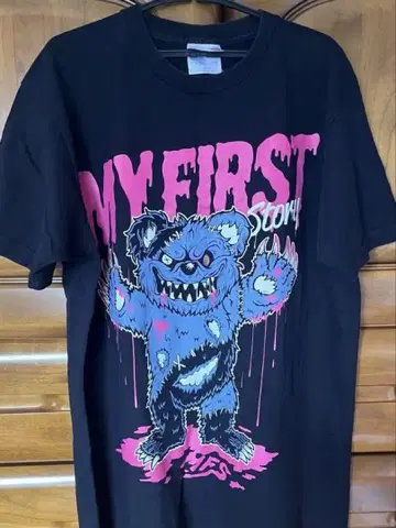 MY FIRST 티셔츠 L 사이즈 블랙