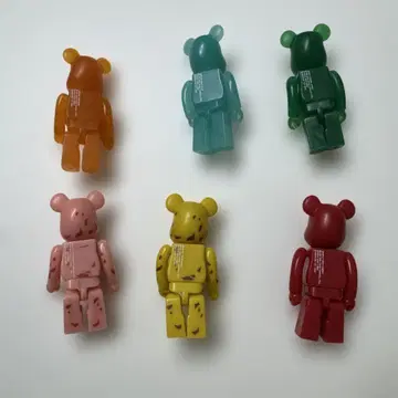 베어브릭 6체 세트 젤리빈스