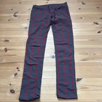 hysteric glamour 체크 팬츠