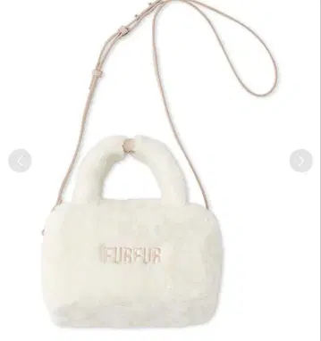 FURFUR 에코 퍼 스퀘어 보스턴 백