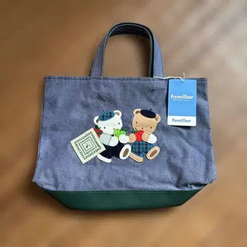 familiar x 기노쿠니야 콜라보 토트백