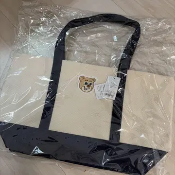 미사용 새상품 러브리 올드 테디 와펜 토트 사이즈 대 web 한정품