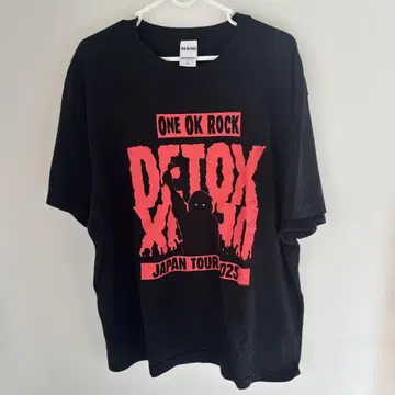 ONE OK ROCK DETOX 투어 티셔츠 XL