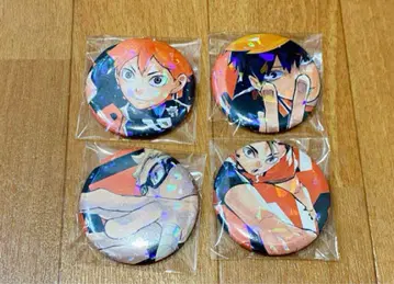 하이큐 홀로그램 캔뱃지 히나타 카게야마 츠키시마 니시노야 세트 판매