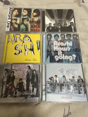 ARASHI 앨범 초회반 세트