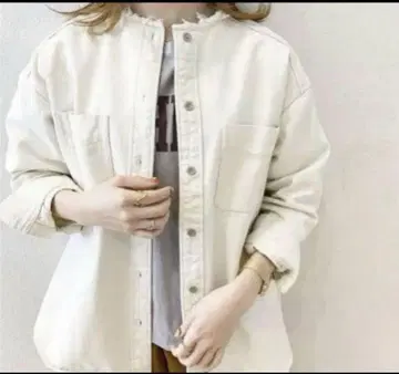 운모 앤딜 데님 자켓