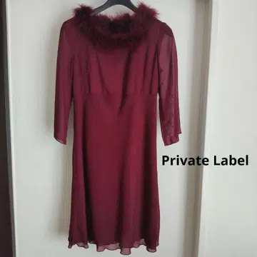 7부 소매 원피스 PrivateLabel 프라이빗 라벨