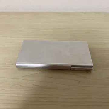 듀랄루민제 메탈 롱 지갑