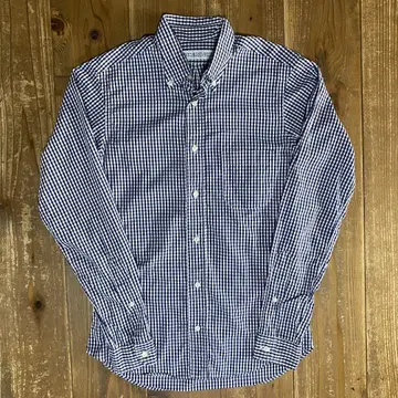 INDIVIDUALIZED SHIRTS 체크 무늬 긴팔 셔츠 USA