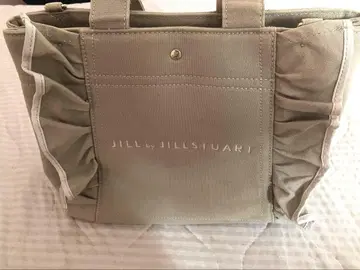 JILL STUART 모카 프릴 토트백 스몰