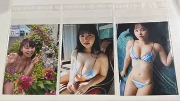 홍고 유즈하 브로마이드 3장 세트 슈프레 온라인 사인회 한정판