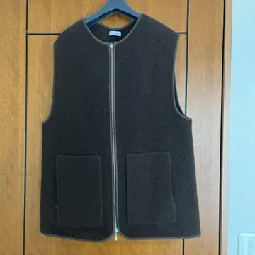 Walenode 24AW Innocent Yak Zip Up Vest
