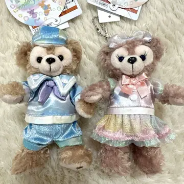 컬러풀 해피니스 더피 셰리메이 인형 배지 set