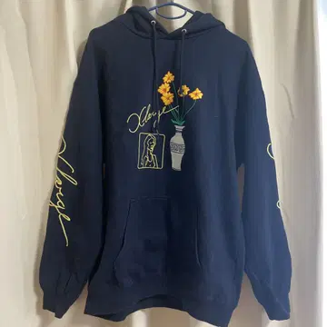 XLARGE 네이비 후드티