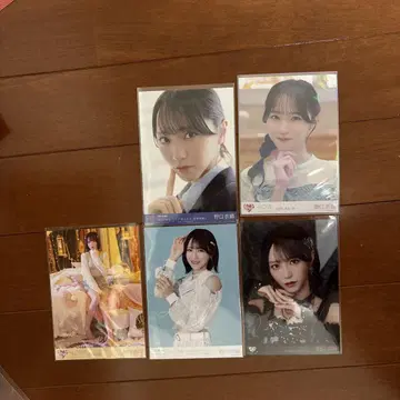노구치 이오리 생사진 5점 세트